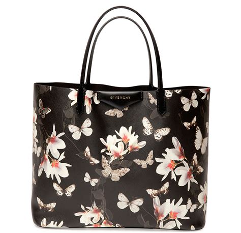 givenchy purse magnolia-print floral